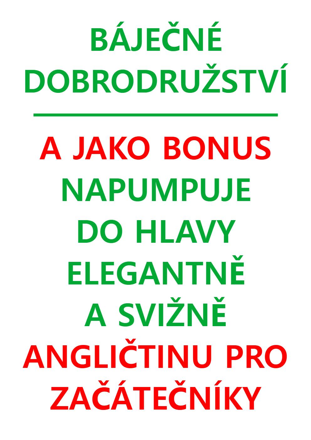 DRAČÍ KNIHA (bonus Revoluční Angličtina v herních lekcích)