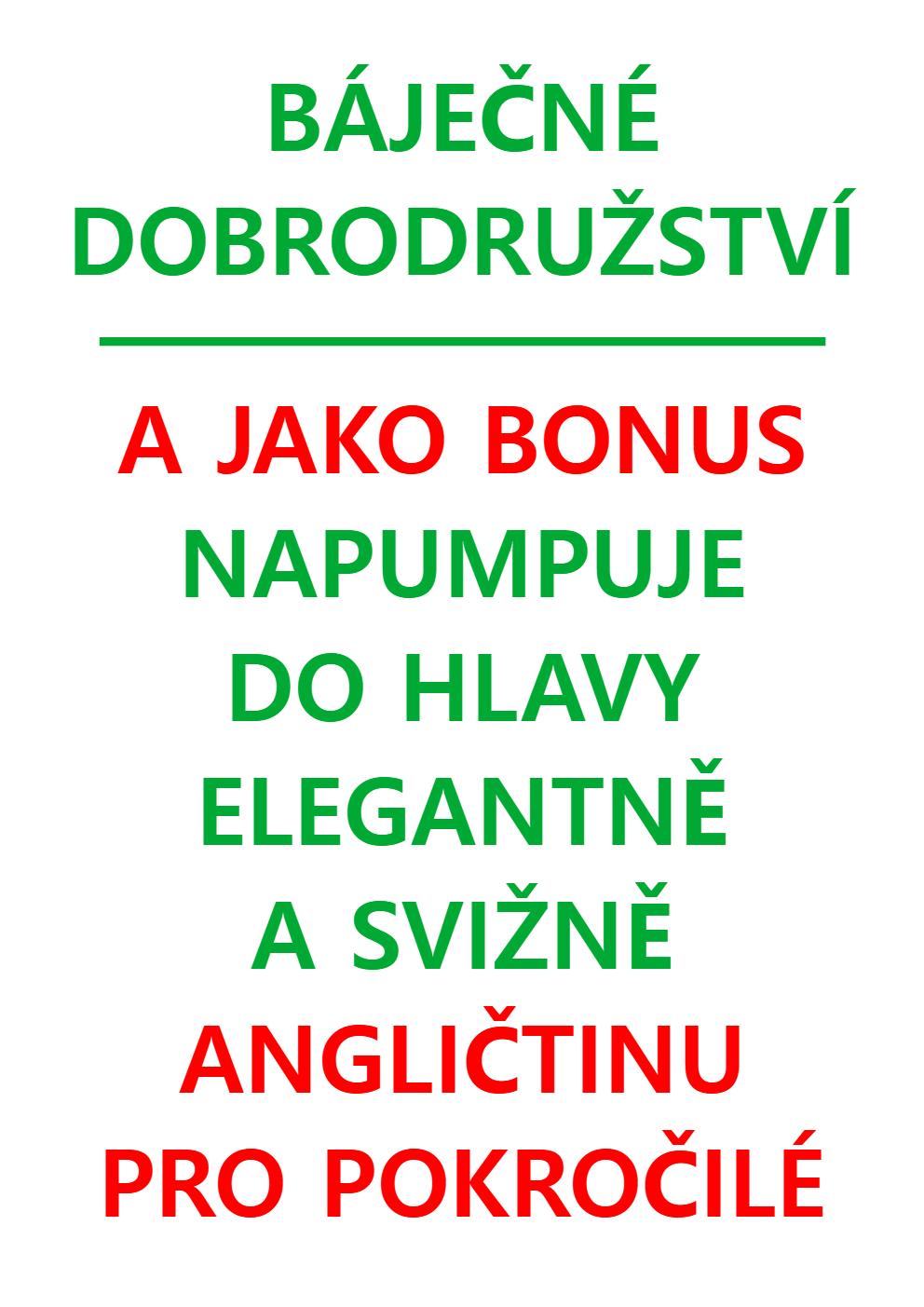 DRAČÍ KNIHA (bonus Revoluční Angličtina v herních lekcích)